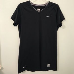 ||MEN’S NIKE PRO BLACK DRI-FIT T-SHIRT||